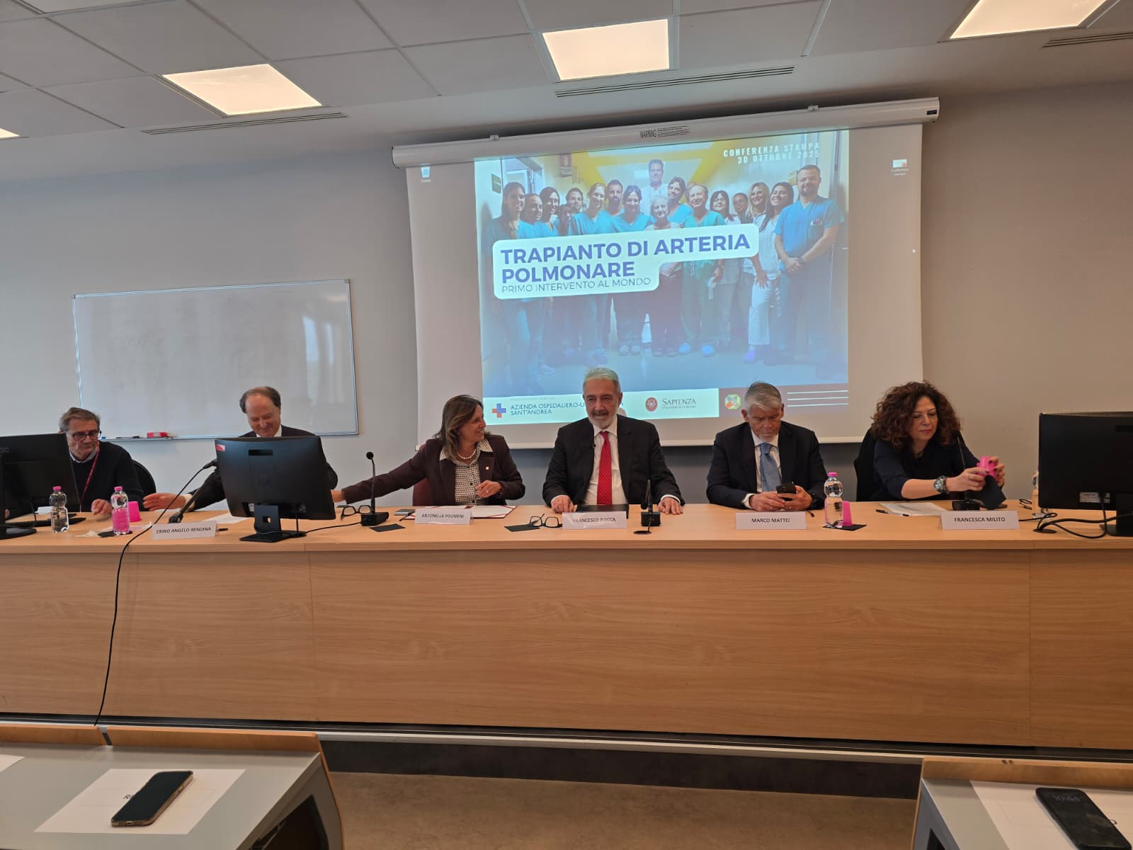 Tumore al polmone, a Roma il primo trapianto al mondo di arteria polmonare criopreservata