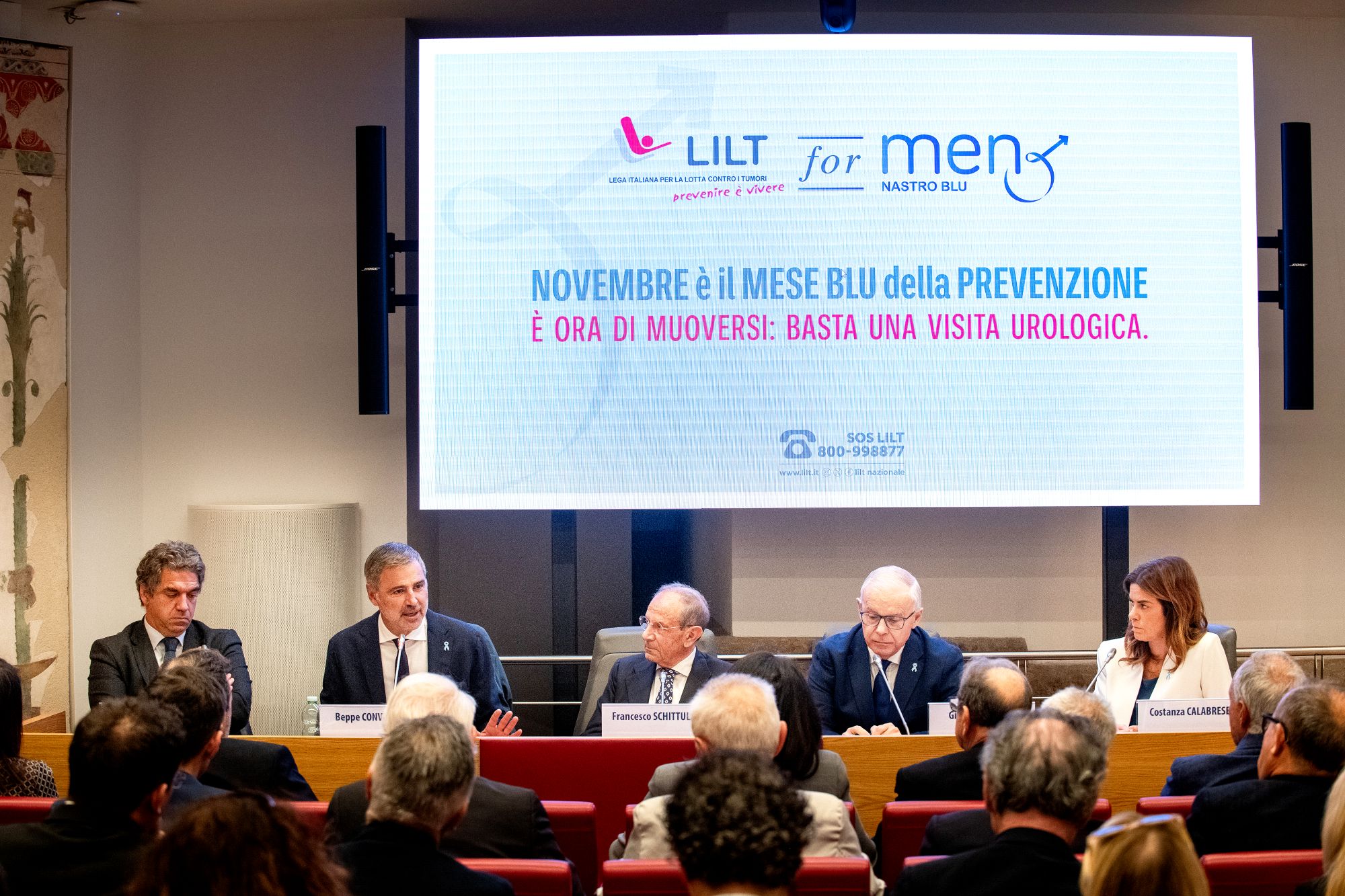 Nastro Blu 2025: LILT lancia la nuova campagna nazionale dedicata agli uomini