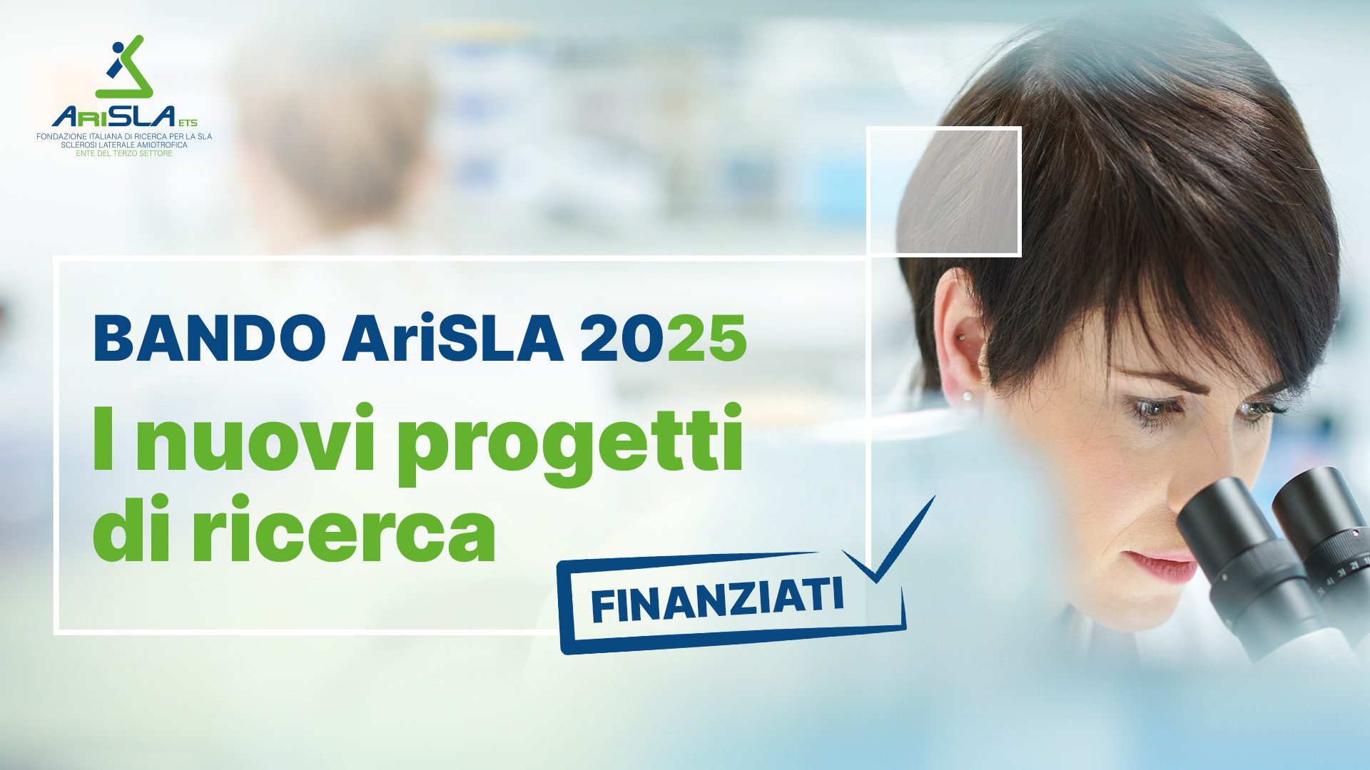 Sla, da Arisla 830mila euro per 6 nuovi progetti di ricerca