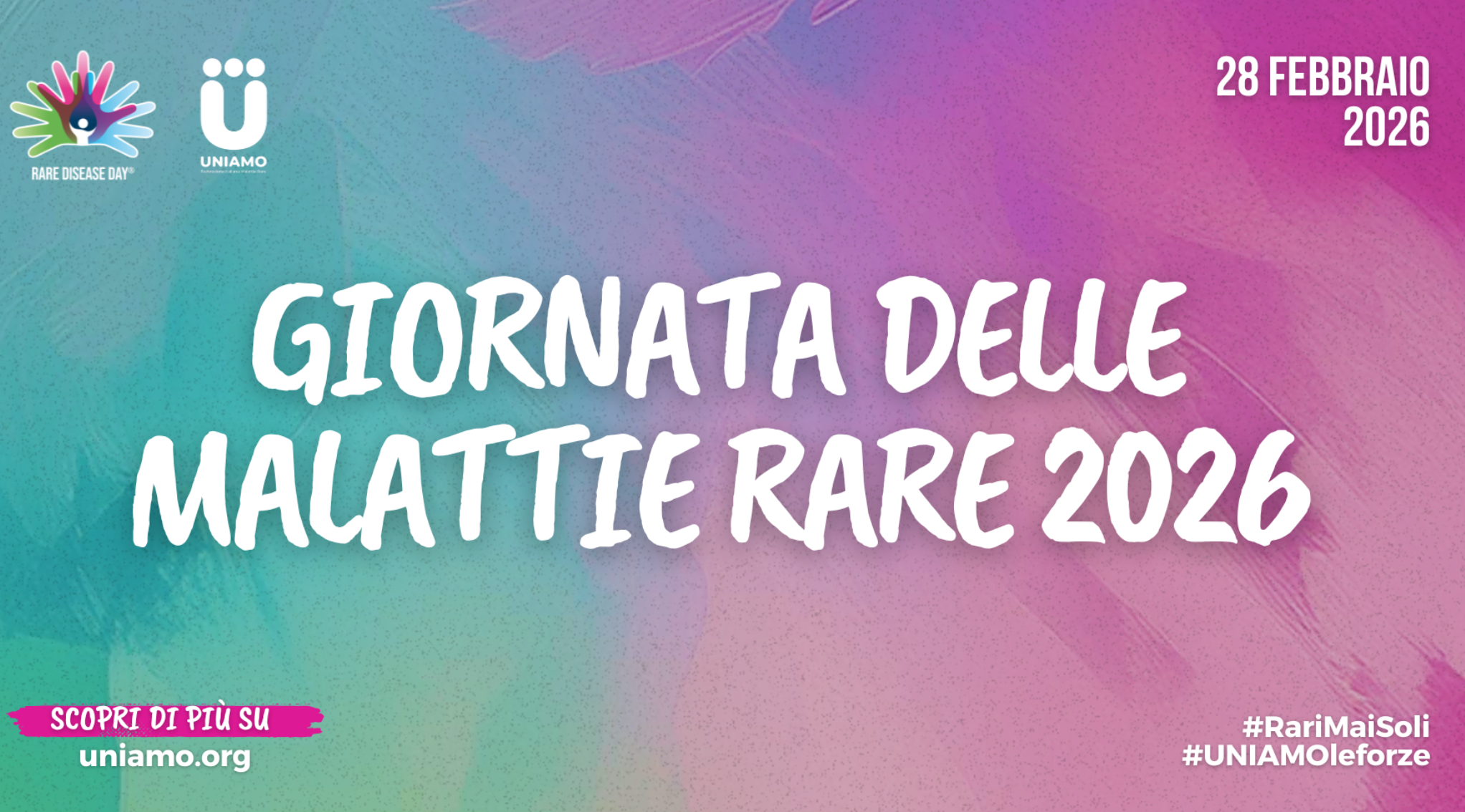 Malattie rare, la campagna Uniamo “viaggia” sui bus: le città si colorano per il Rare Disease Day