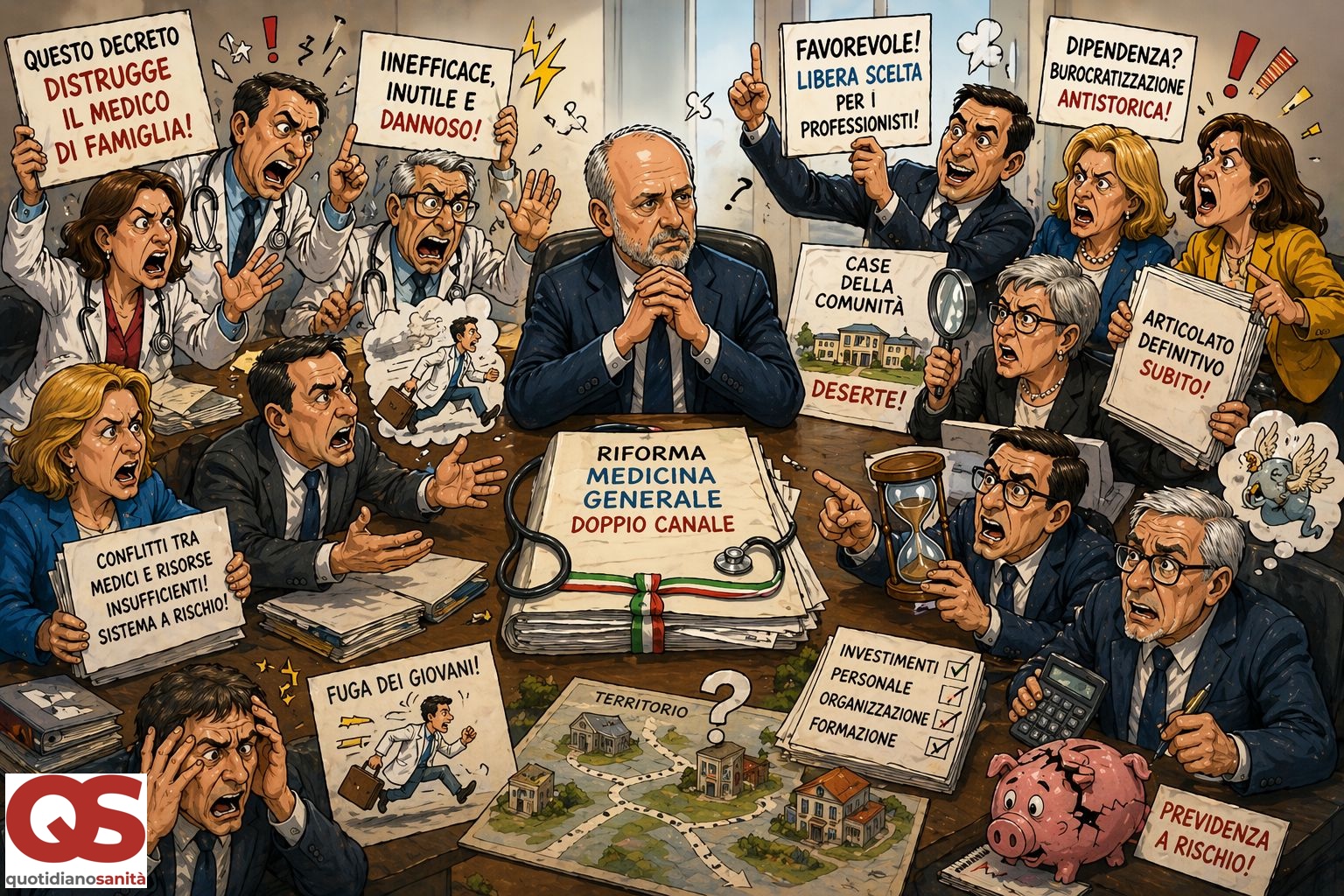 Medici di famiglia. Scoppia la bagarre sulla Riforma Schillaci. Tra bocciature e aperture ecco le reazioni